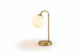 Cozy home lamp with warm glowing light